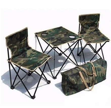 UB Set masa si 2 scaune pentru camping